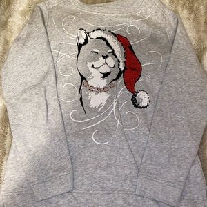 Cat Christmas sweater